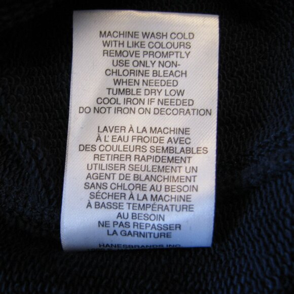 Champion Long Sleeve Embroidered Sweatshirt Navy Blue Crew Neck Small - Picture 7 of 7